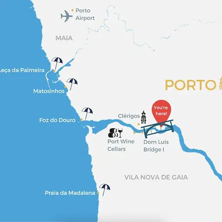 Trindade Modern Flat Appartement Oporto